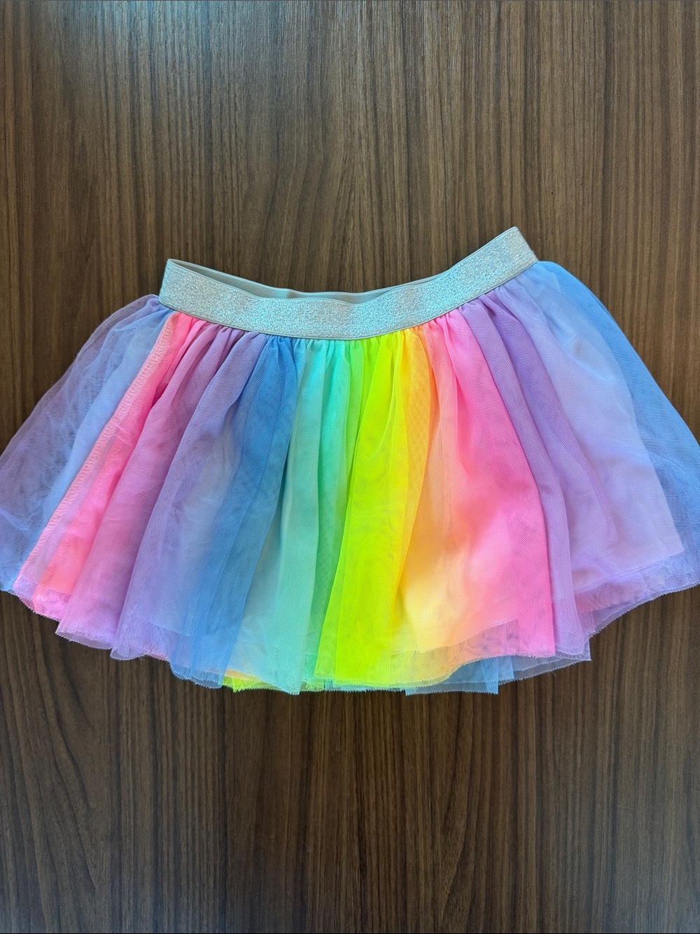 OshKosh B'gosh Rainbow Tulle Skirt with Shimmery Waistband